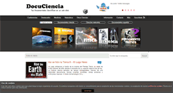 Desktop Screenshot of docuciencia.es